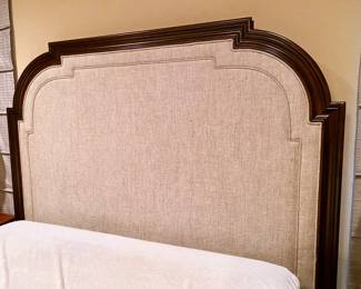 A.R.T. Newel Upholstered Queen Sized Bed Frame