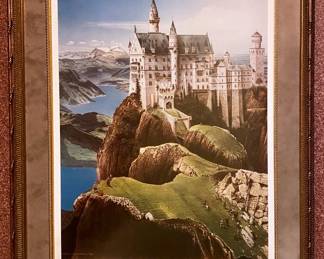 St. Ludwig's Royal Bavarian Golf & Hunt Club Signed Print Legendary Gold Courses Artwork