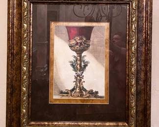 Giardini Style Urn Print