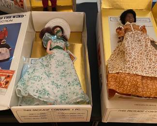 GONE WITH THE WIND COLLECTION WITH BOXES.