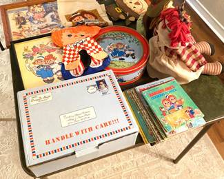 MORE RAGGEDY ANN COLLECTIBLES.