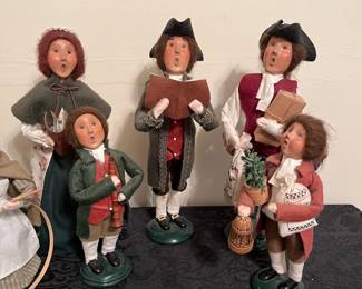 all the Carolers are inside house