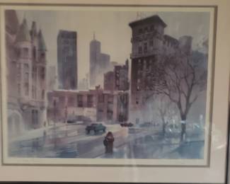 Signed and numbered print