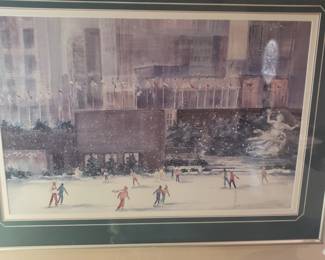 Signed and numbered print