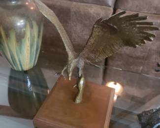 Bronze eagle