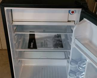 Inside fridge