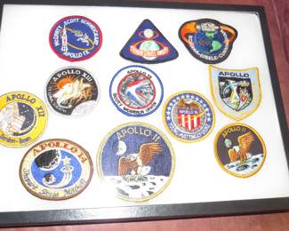 Apollo Space Mission Patches