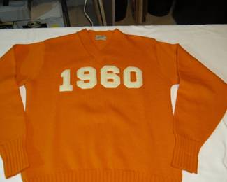 University Of Tennessee 1960 School Sweater RARE !!!!