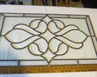 Nice Stained Glass 17" x 29"