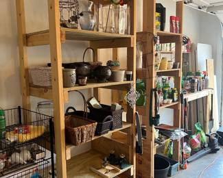 Wood Storage Shelves