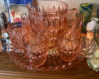 Depression Glass Set