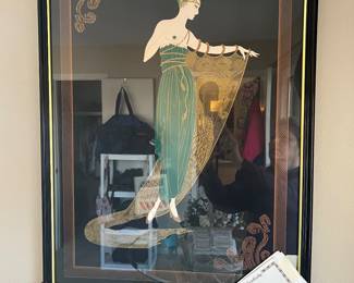 “Emerald Night” by Erte