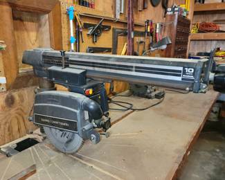 10" Radial saw