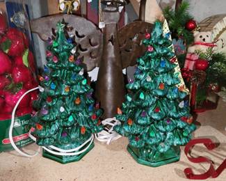 Ceramic Christmas trees