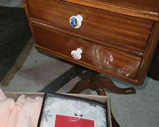 Antique sewing chest