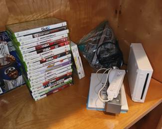 Wii system, games & Xbox games