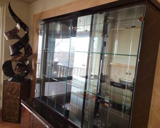 Glass display case - not bottom