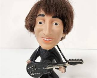 Lot 018   16 Bid(s)
John Lennon Nems Ent Ltd 1964 Seltaeb Doll Figure w/ Guitar