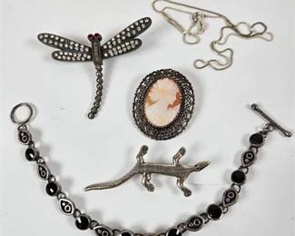 Lot 265   12 Bid(s)
Sterling & .925 Jewelry