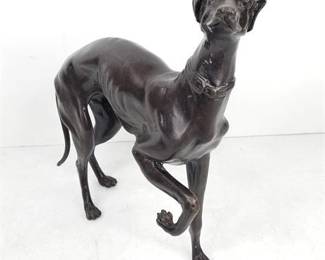 Lot 474   7 Bid(s)
12" Metal Greyhound Statue