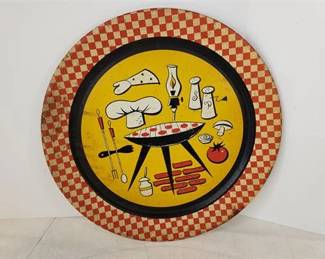 Lot 340   1 Bid(s)
19" Grilling Tray Decor