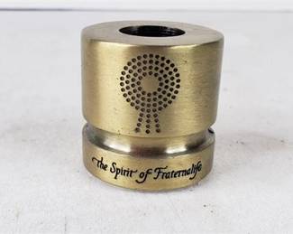 Lot 120   1 Bid(s)
"The Spirit of Fraternal Life" Metal Candle Holders (8)