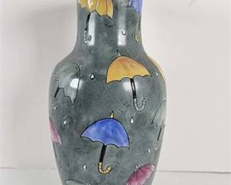 Lot 444   4 Bid(s)
Vintage Oriental Accent Umbrellas Vase