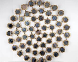 Lot 150   3 Bid(s)
Large 32.5" Round Multi Mirror Wall Decor