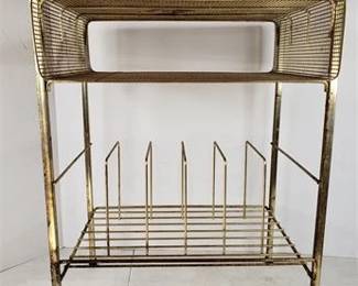 Lot 104   12 Bid(s)
Mid Century Brass Metal Record Stand