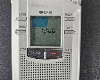 Lot 029   13 Bid(s)
Panasonic RR-QR80 Digital Recorder