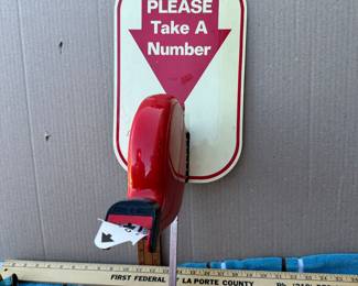 Please Take A Number by Turn O Matic $50.00