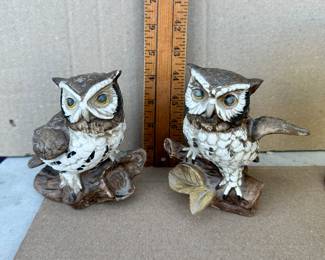 Both 5 Inch Owls $10.00