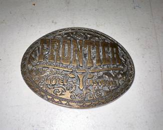 Frontier Hotel Las Vegas Belt Buckle $3.00