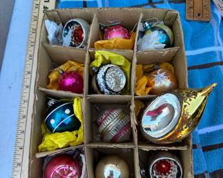 11 Smaller Ornaments and One Large $18.00