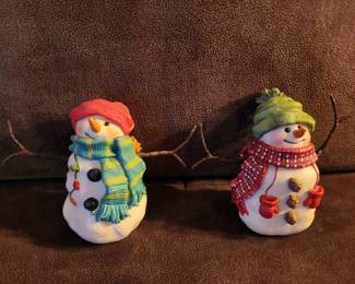 2 Hallmark Snowman Both $8.00
