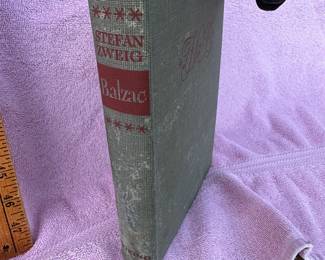 Balzac Stefan Zweig $6.00