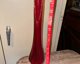 16 Red Vase $28.00