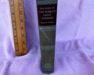 The Storys of The World's Great Thinkers 1938 $5.00