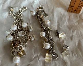 Ice Cube Necklace, Bracelet and Earrings $15.00