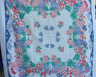 Fruit Tablecloth $8.00