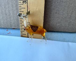 Glass Deer with Perfume inside $125.00