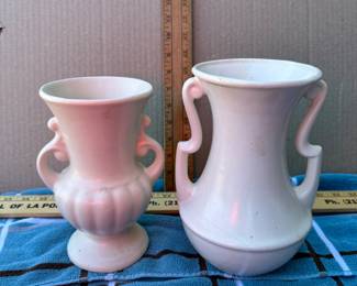 Shawnee and Gonder Pottery Vase Both $40.00
