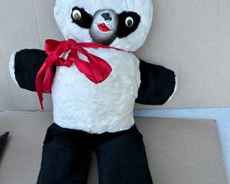 Rubber Face Panda Large Panda Bear $25.00