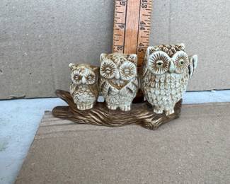 3 Owls on a Perch $6.00