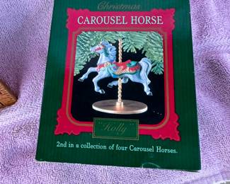 1989 Hallmark Carousel Horse Holly $4.00