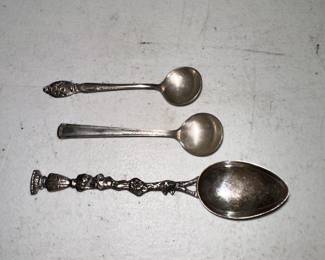 3 Sterling Spoons $12.00
