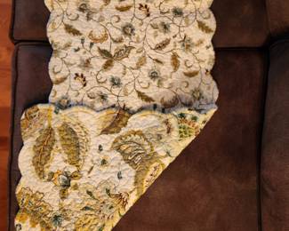 Two Sided Table Runner 50 X 14 inches $8.00