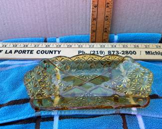 Fenton Daisy Button Small Serving Tray $8.00