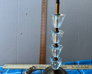 Glass Lamp $10.00
