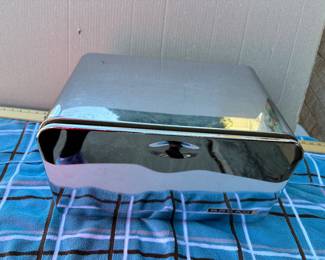 Chrome Beauty Bread Box $48.00